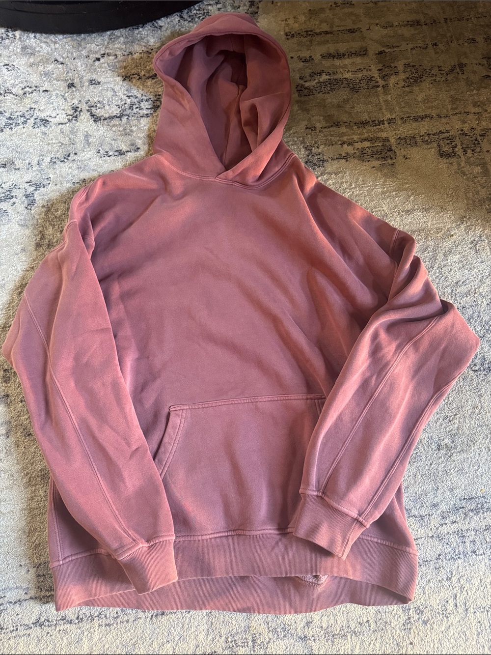 Abercrombie Essential Popover 2.0 Hoodie in mauve